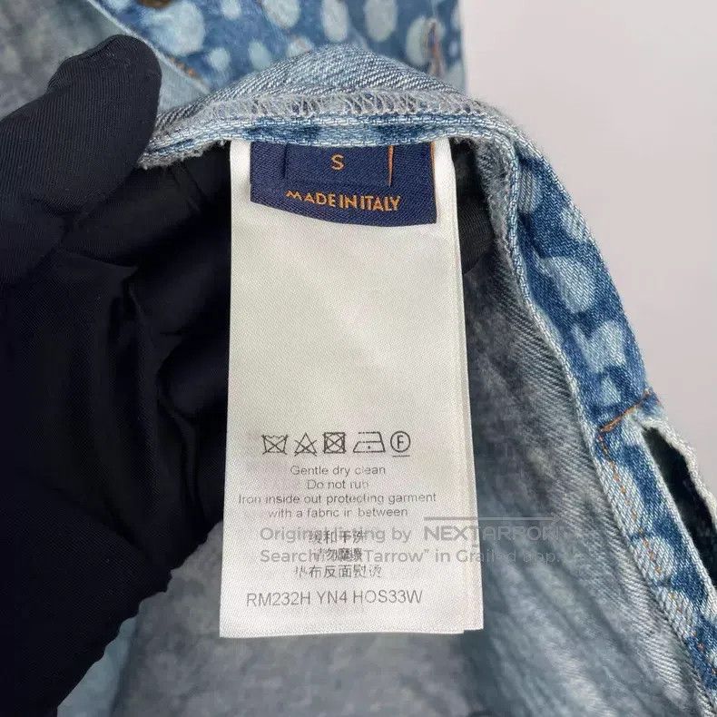 Louis Vuitton Louis Vuitton Co-branded polka-dot embroidered logo denim Size US S / EU 44-46 / 1 - 3 Thumbnail