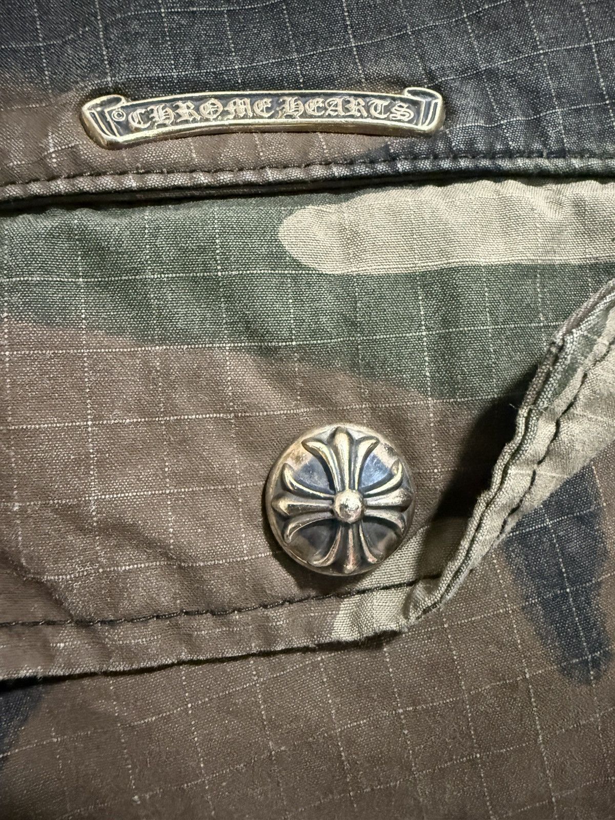 Chrome Hearts Chrome Hearts Camo Cross Patch Shorts Size US 30 / EU 46 - 4 Thumbnail