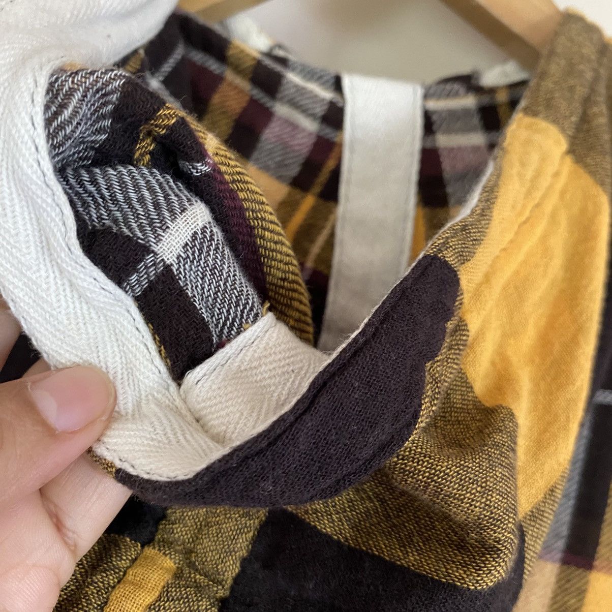 Vintage Indian Motorcycle plaid hoodie shirt Size US M / EU 48-50 / 2 - 10 Thumbnail