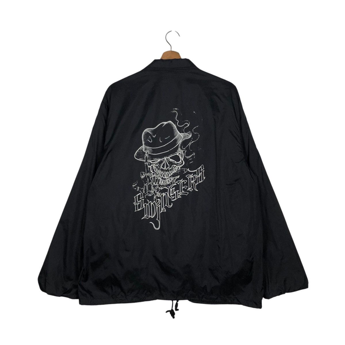 Hysteric Glamour 📌Vintage Snap Button Jacket United Sports Big Logo Skeleton Size US M / EU 48-50 / 2 - 1 Thumbnail