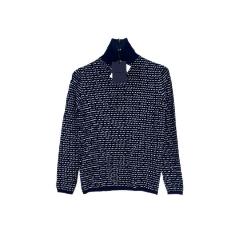 Prada × Raf Simons Last price! Prada jacquard wool turtleneck AW21