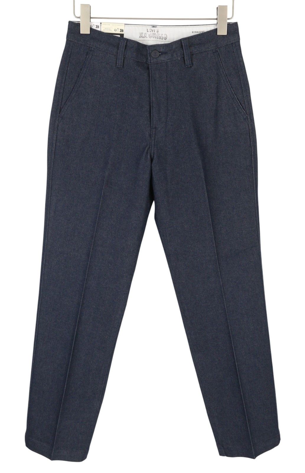 Levi's XX CHINO W29/L32 Dark Blue Straight Stretch Zip Pants 87063 Size US 29 - 2 Thumbnail