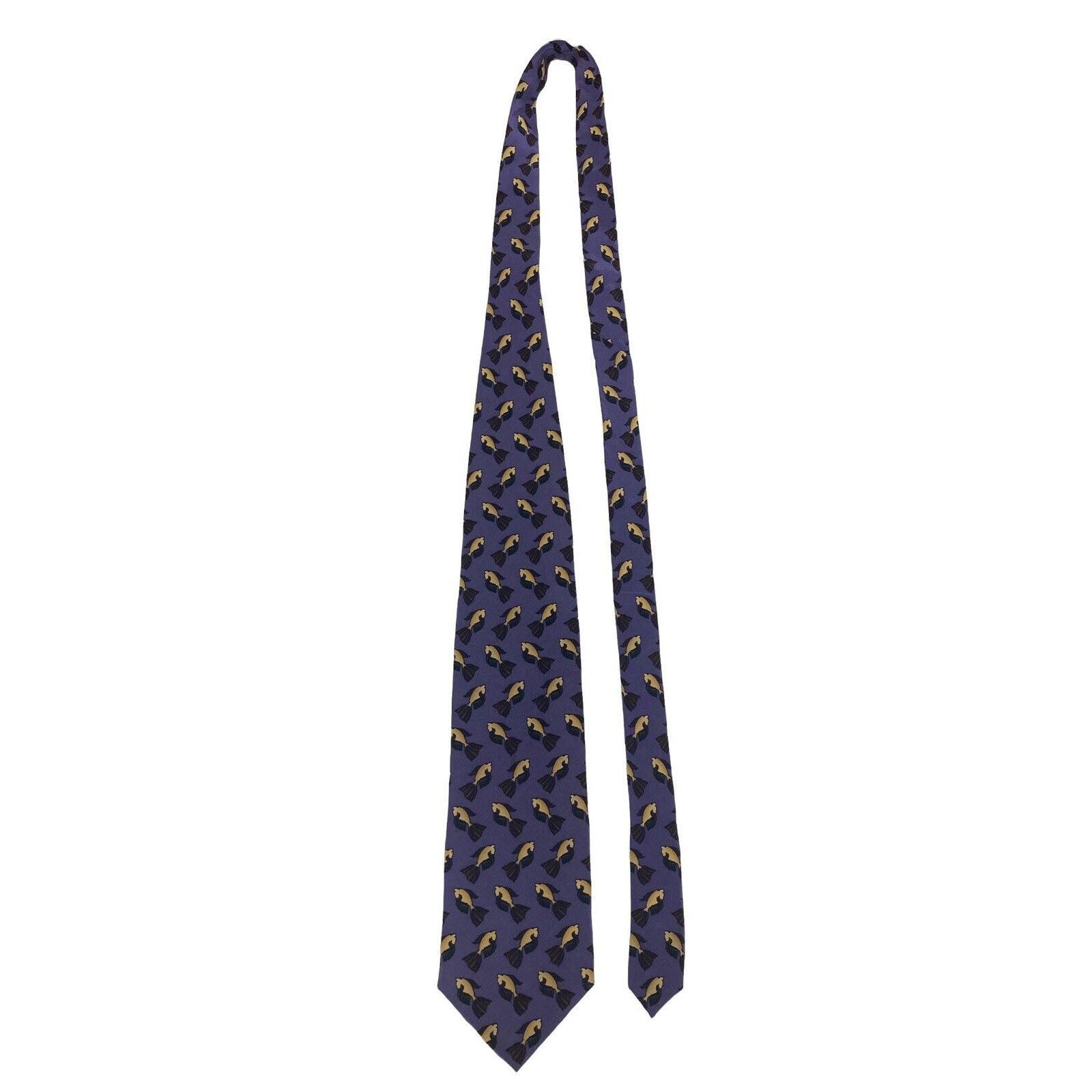 Vintage J Jerry Garcia Grateful Dead Fish Vintage Novelty Necktie Size ONE SIZE - 2 Thumbnail