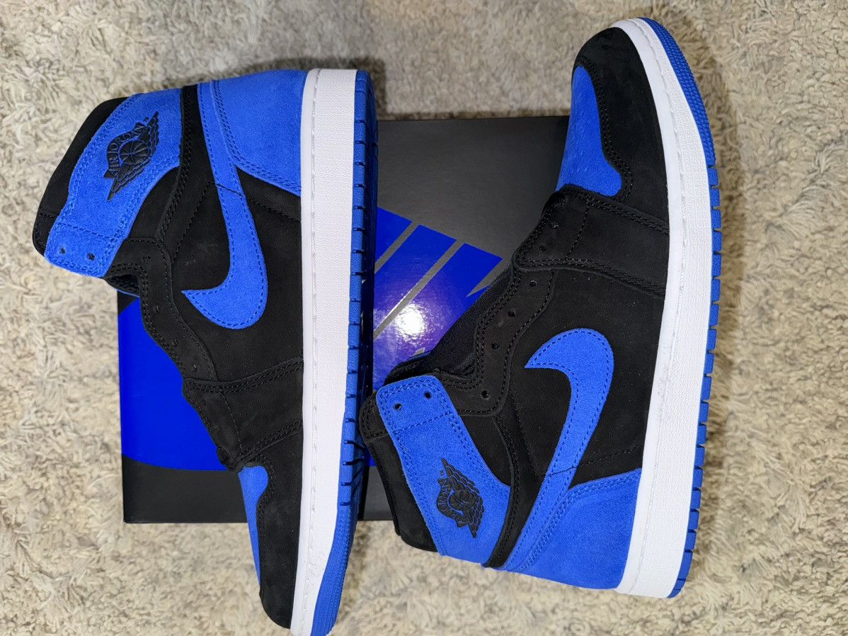 Jordan Brand Jordan 1 High Royal Reimagined Size US 10 / EU 43 - 2 Thumbnail