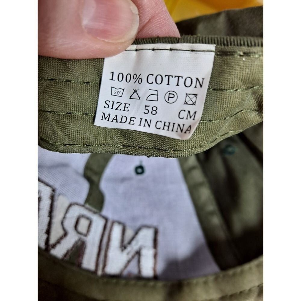 Other NRA Embroidered Hat Olive Green Brown Baseball Cap Cotton Ad Size ONE SIZE - 7 Thumbnail