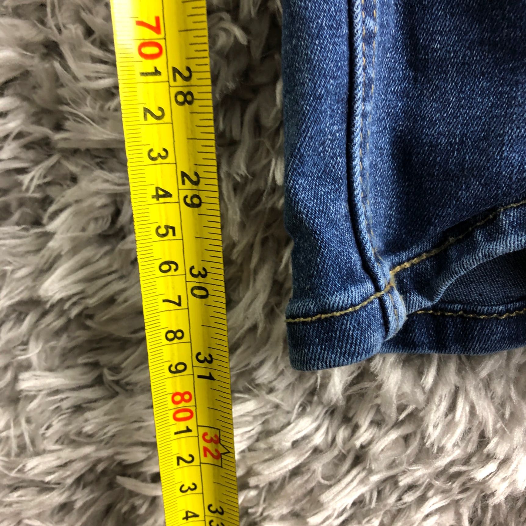 Levi's Levi's 511 Jeans Mens 29x32 Mid Rise Tapered Leg Medium Wash Blue Denim Jeans Size US 29 - 3 Thumbnail