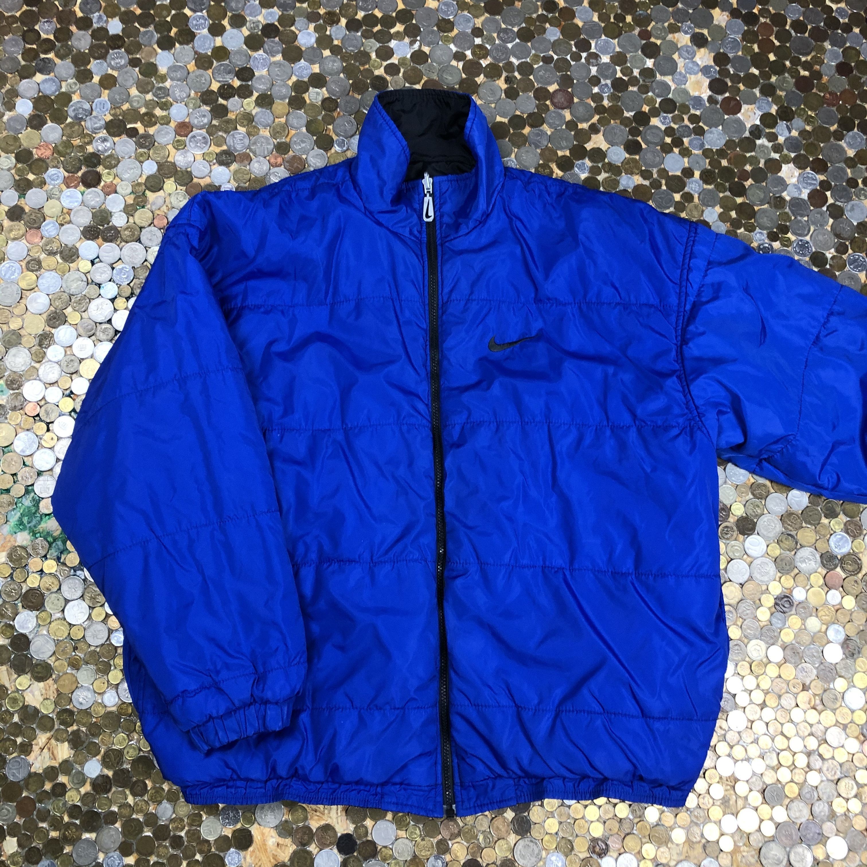 Nike Nike Vintage Puffer Bomber jacket double side center swoosh Size US M / EU 48-50 / 2 - 3 Thumbnail