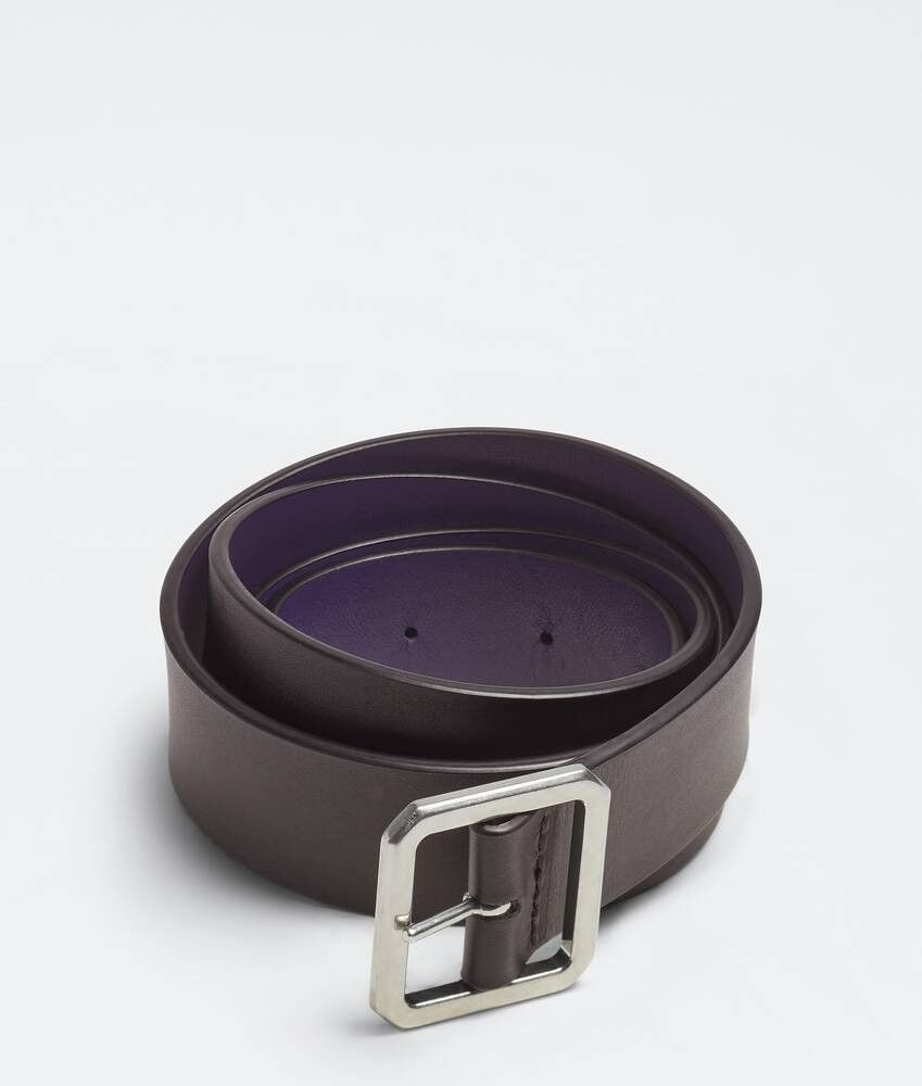 Bottega Veneta o1n1vont0525 Size: 90 / Belt in Black/Unicorn Size 36 - 1 Thumbnail