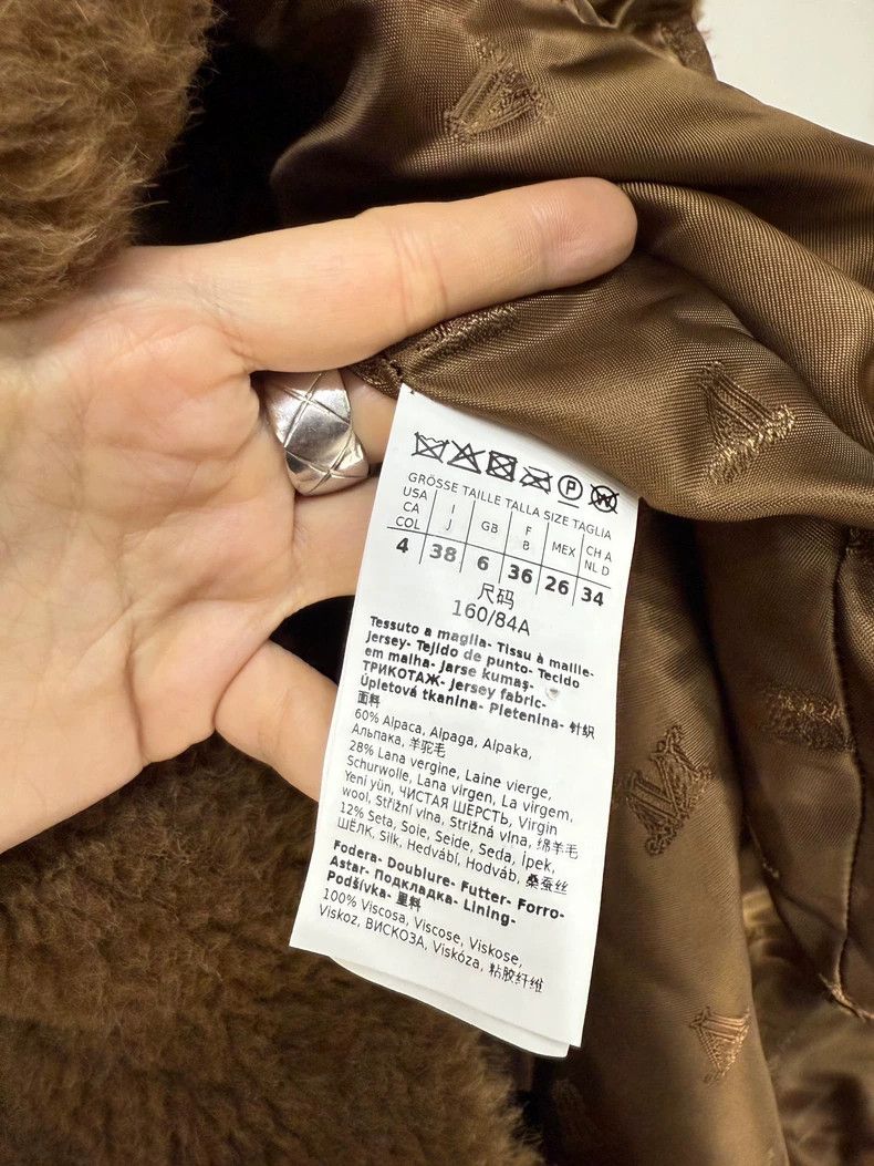 Max Mara Max Mara Short Teddy Jacket Size S / US 4 / IT 40 - 5 Thumbnail
