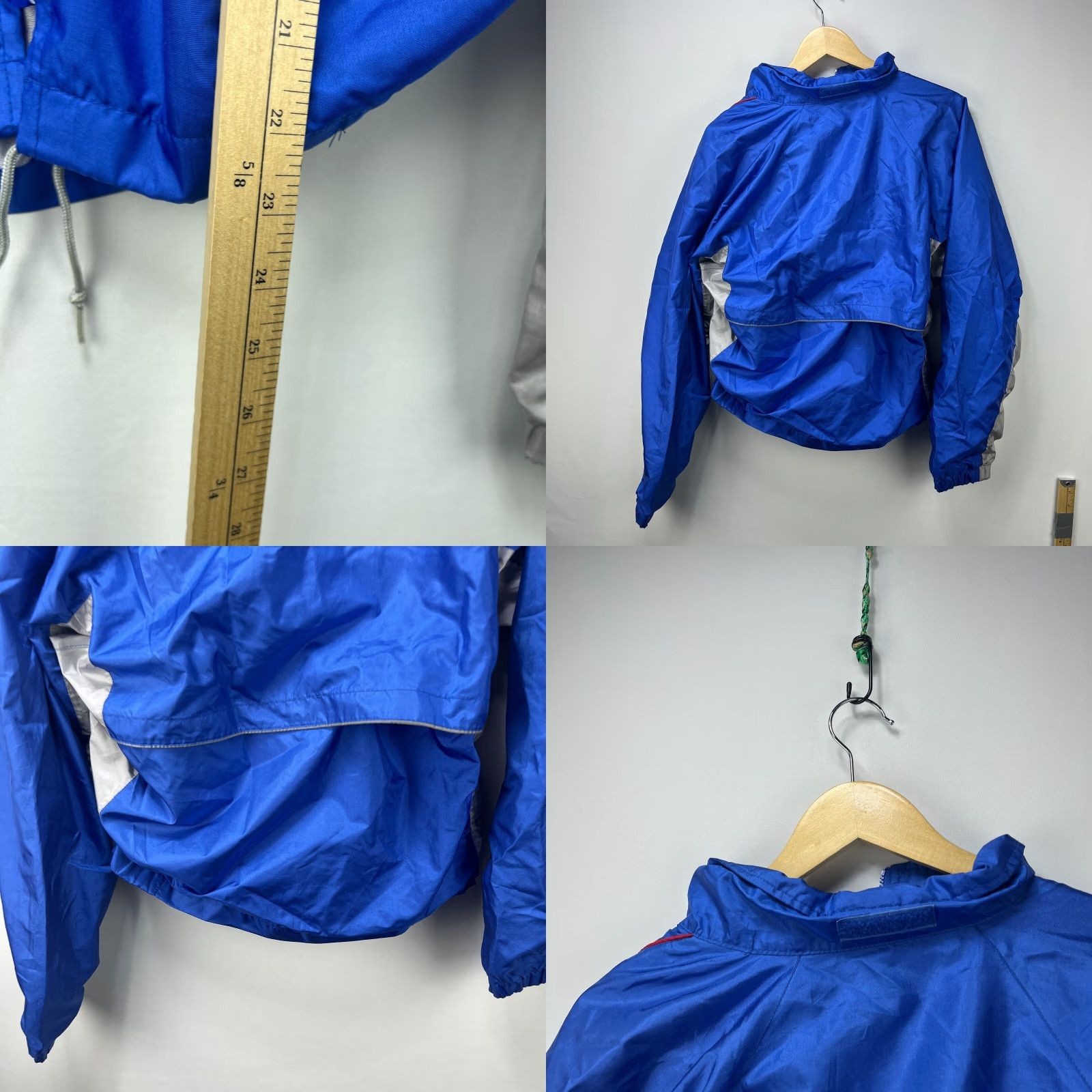 Asics VINTAGE 90s ASICS Jacket Windbreaker Small Blue Mens Size US S / EU 44-46 / 1 - 8 Thumbnail