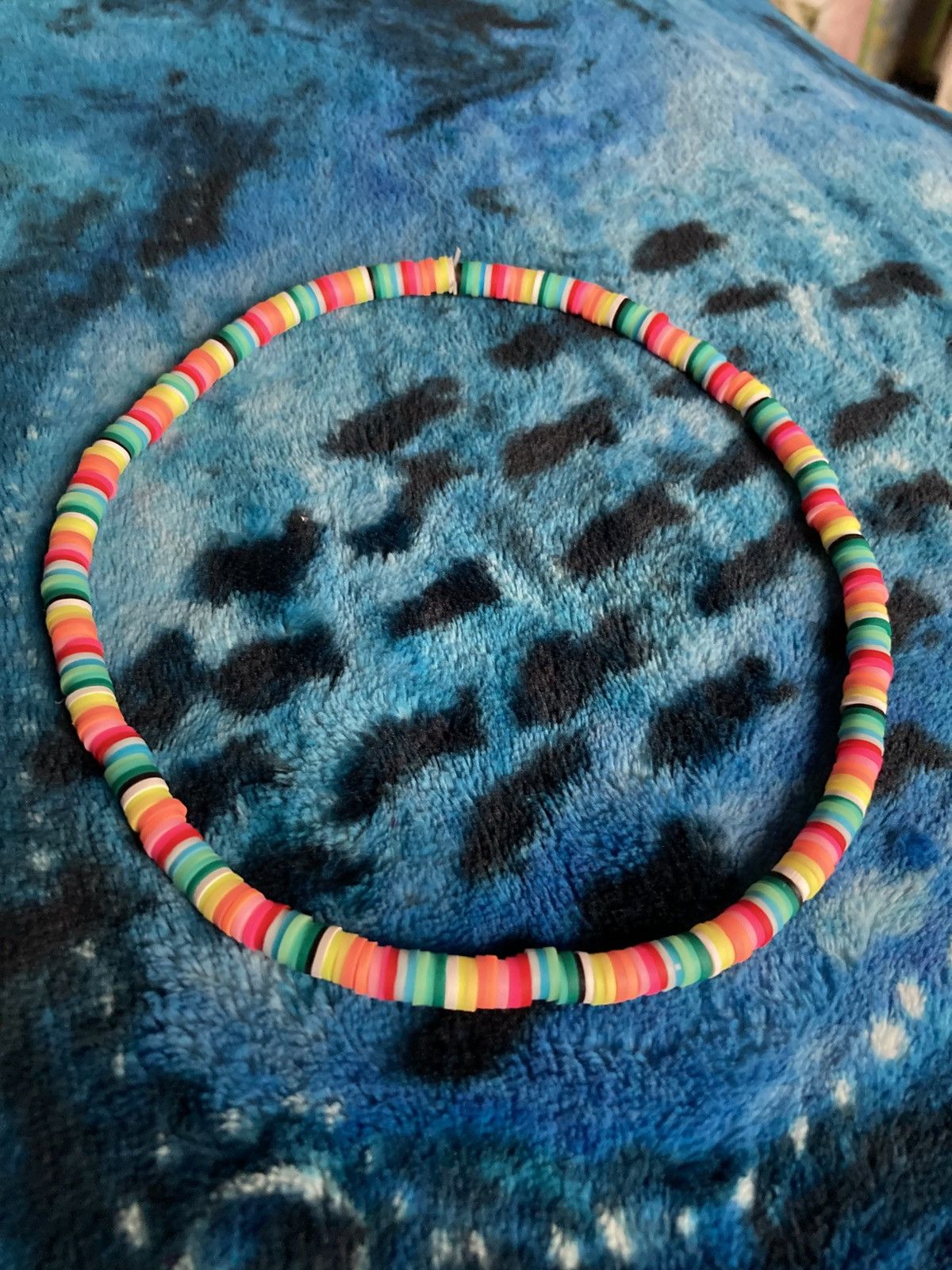 Other Rainbow heishi clay beaded necklace Size ONE SIZE - 2 Thumbnail