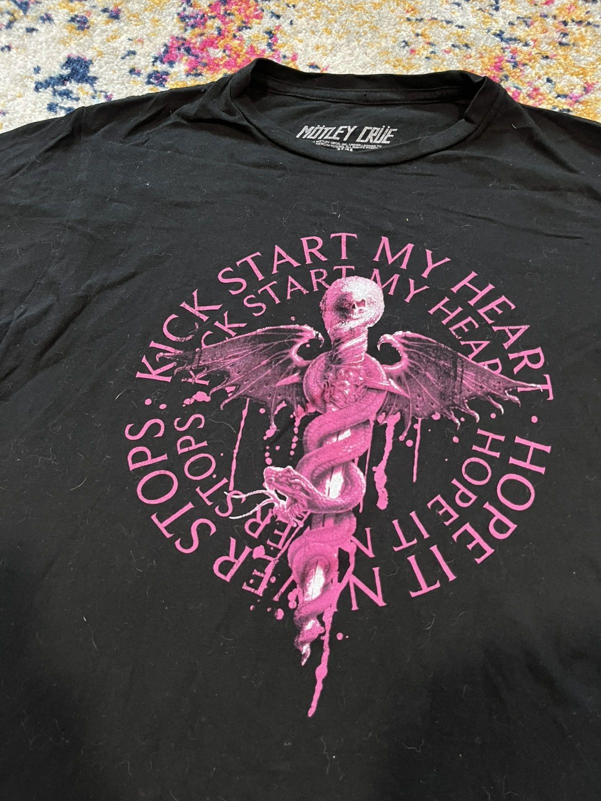Band Tees Morley Crue Shirt Medium Size US M / EU 48-50 / 2 - 2 Thumbnail