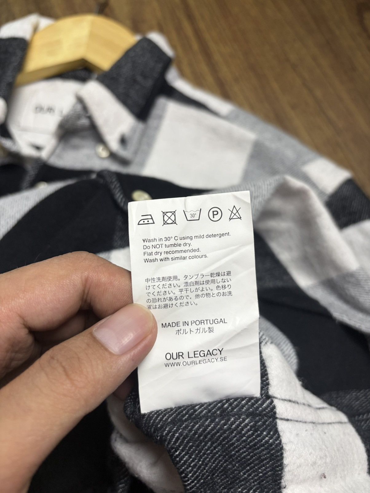 Our Legacy FREE TAX! AW15 Our Legacy Shirting Flannel Shirt Size US M / EU 48-50 / 2 - 9 Thumbnail