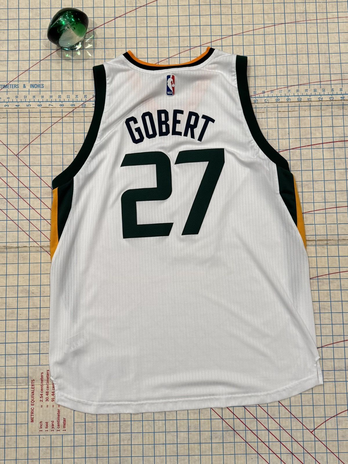 Adidas Adidas Utah Jazz Rudy Gobert Swingman Jersey White 2016 XL Size US XL / EU 56 / 4 - 10 Thumbnail