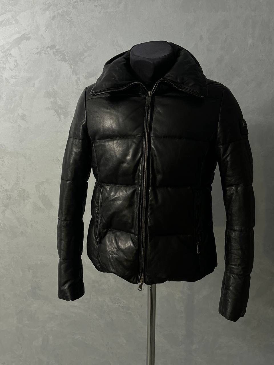 Iceberg Iceberg down leather puffer black jacket XS Italy Size XS / US 0-2 / IT 36-38 - 10 Thumbnail