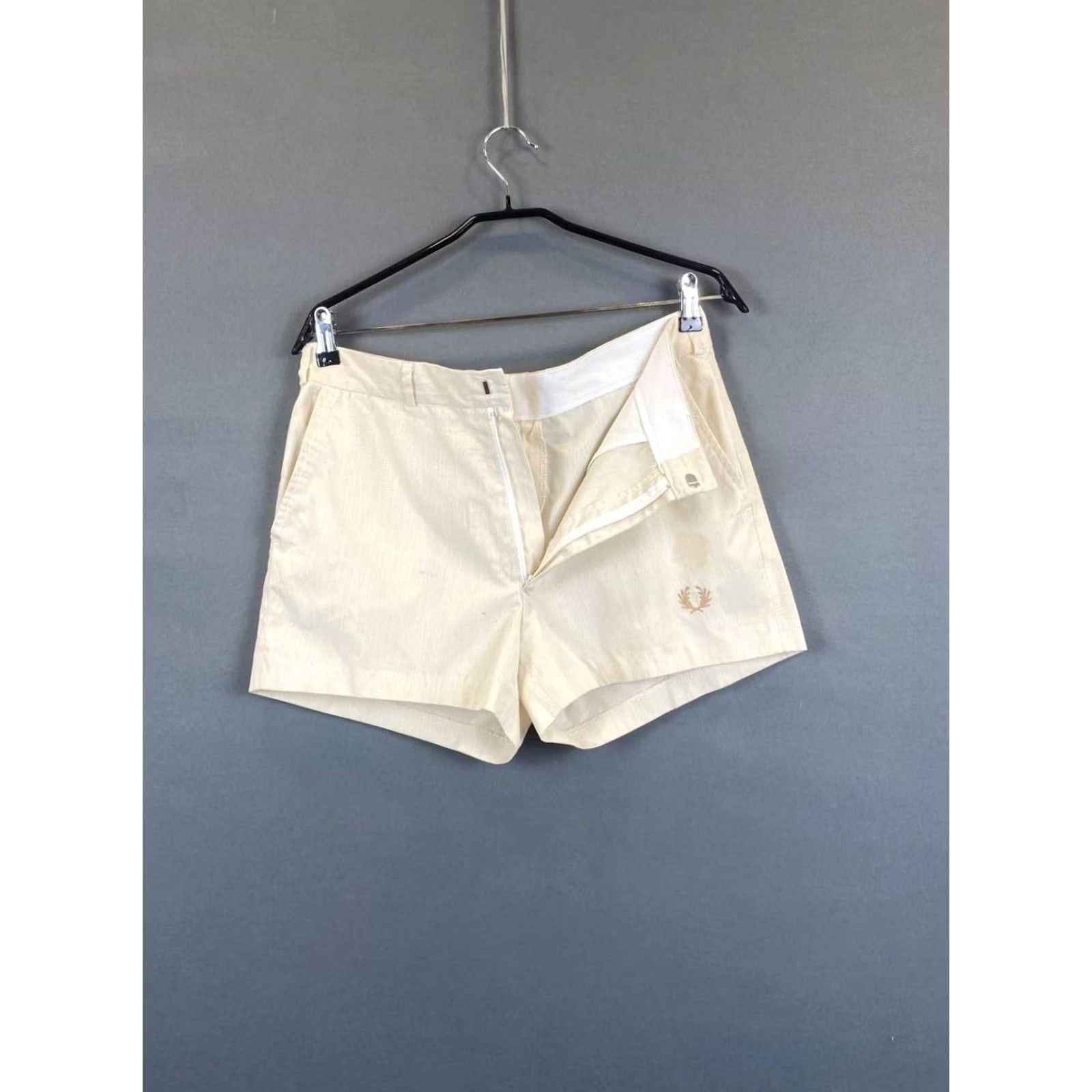 Fred Perry Fred Perry Swim Shorts Size 34 Beige Polyester Belt Loop Stretch Beach Mens Size US 34 / EU 50 - 3 Thumbnail