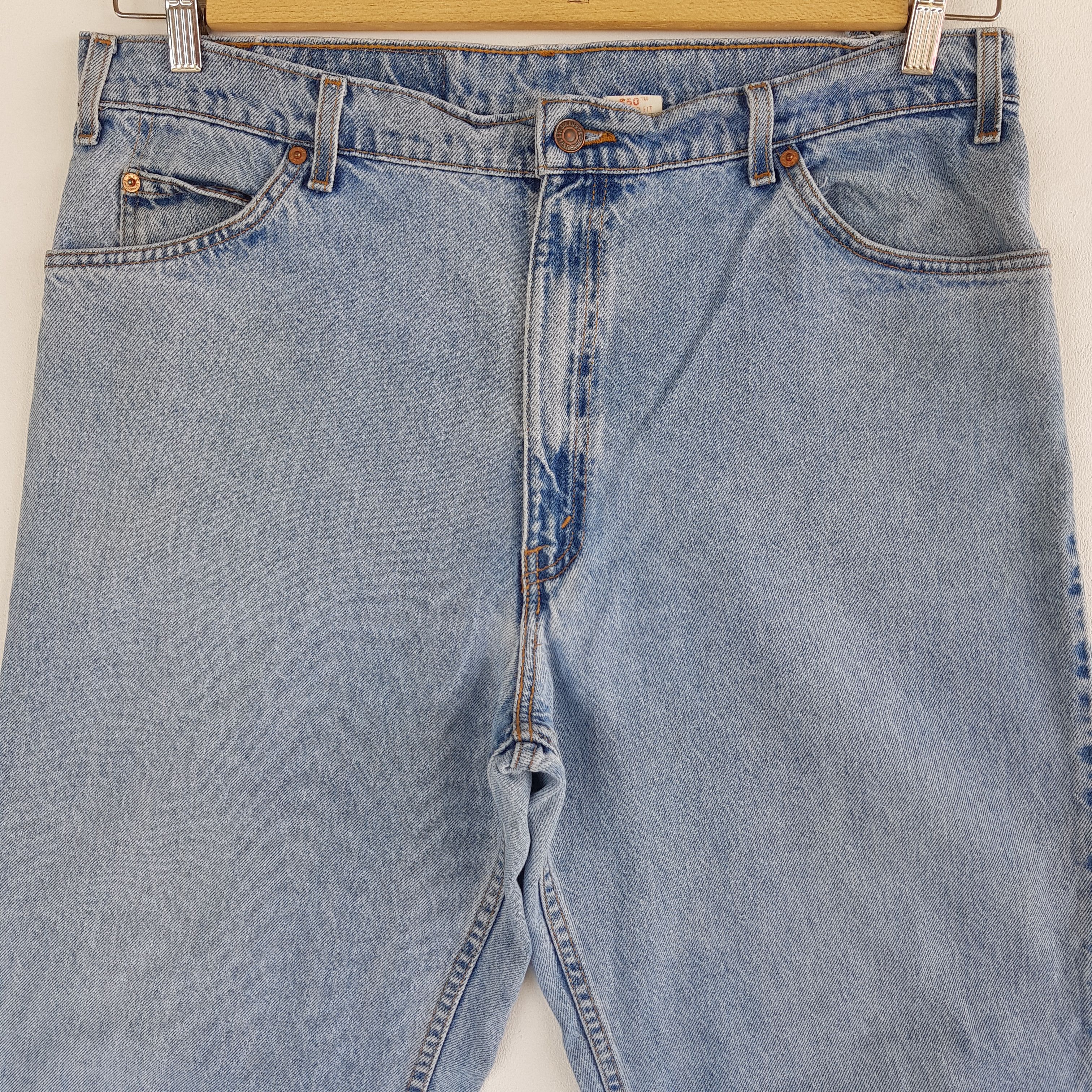 Levi's Vintage Levis 550 Jeans Released Hem Levi's Orange Tab Denim Size US 36 / EU 52 - 3 Thumbnail