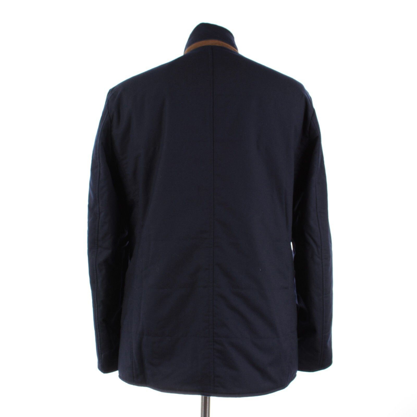 Zanella Zanella Coat Size L US In Blue Wool Size US L / EU 52-54 / 3 - 5 Thumbnail