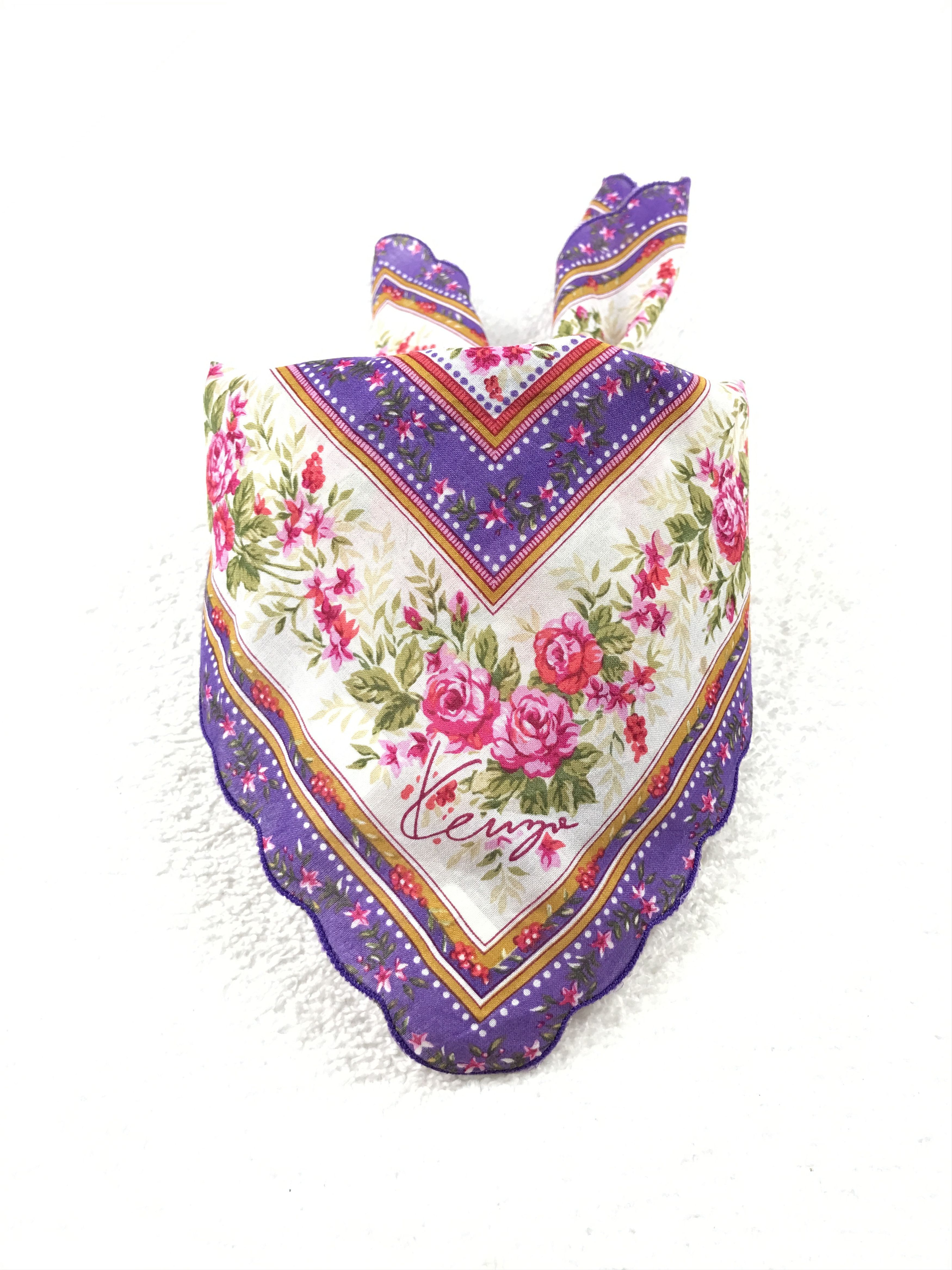 Japanese Brand × Kenzo × Vintage Vintage Kenzo Bandana Neckerchief Handkerchief Size ONE SIZE - 3 Thumbnail