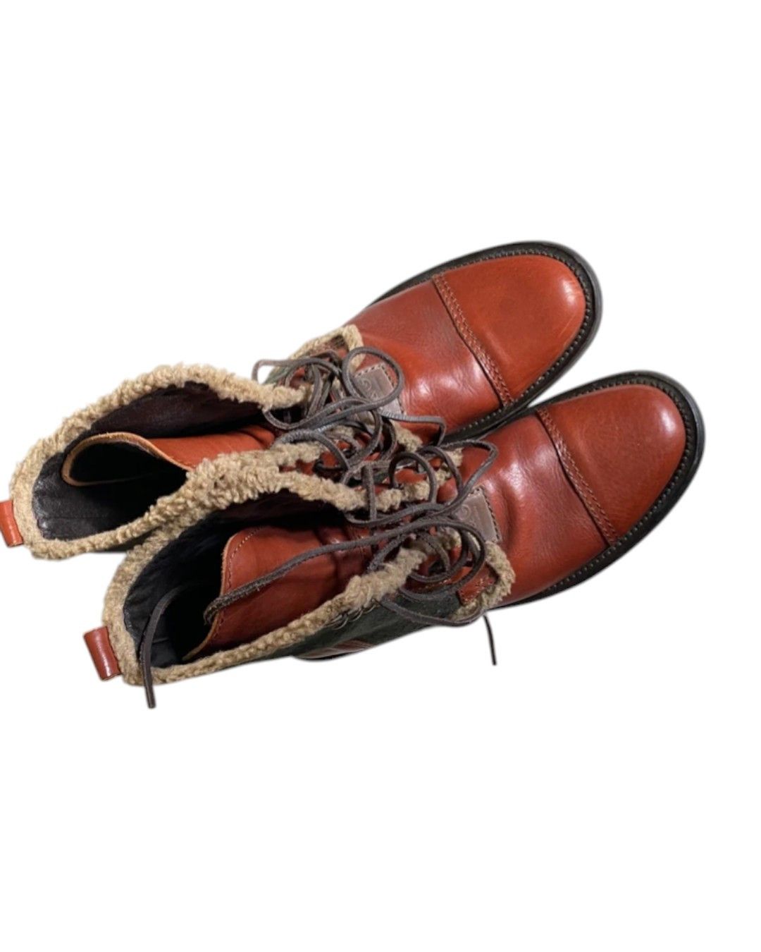Dolce & Gabbana MOUNTAIN ASSAULT LEATHER BOOTS Size US 10 / EU 43 - 4 Thumbnail