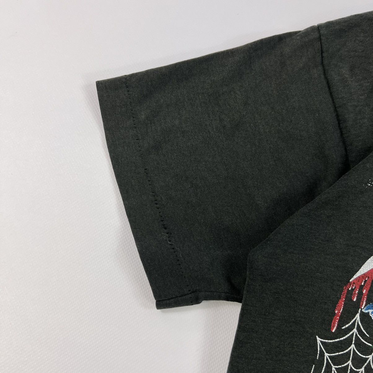 Vintage D CROWE TATTO 1990 T-SHIRT JERSEY VINTAGE SCREEN STARS 90S Size US L / EU 52-54 / 3 - 7 Thumbnail