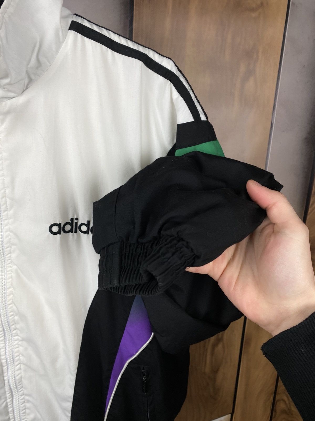 Adidas 🔥Vintage 90s Jacket Bomber Olympic Adidas Retro VTG Tee🔥 Size US M / EU 48-50 / 2 - 10 Thumbnail