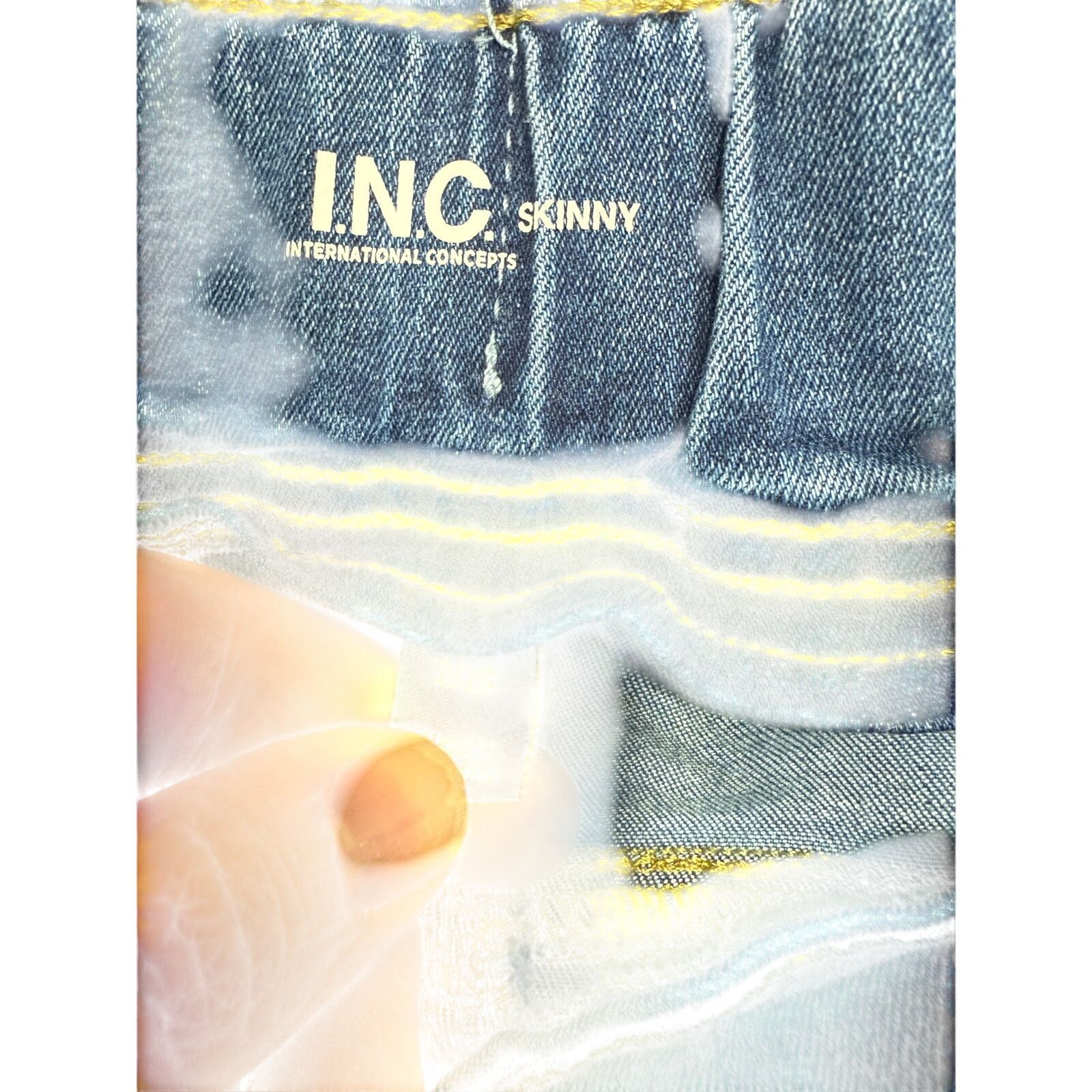 Macys INC International Concepts Crop Jeans 2 Skinny NEW #G636 Size 26" / US 2 / IT 38 - 7 Thumbnail