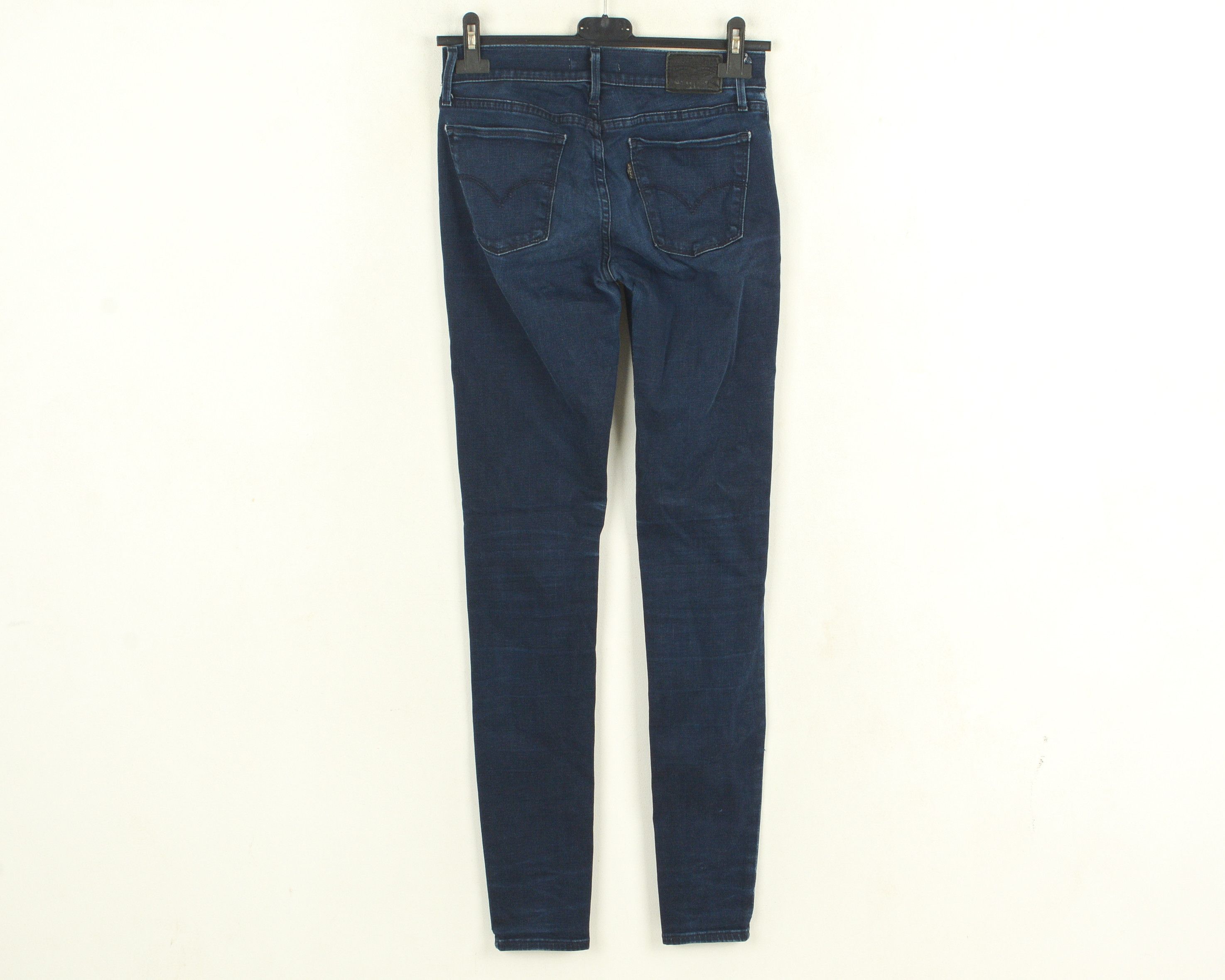 Levi's 710 Super Skinny Womens W27 L32 Jeans Trousers Pants Denim Size 27" / US 4 / IT 40 - 3 Thumbnail