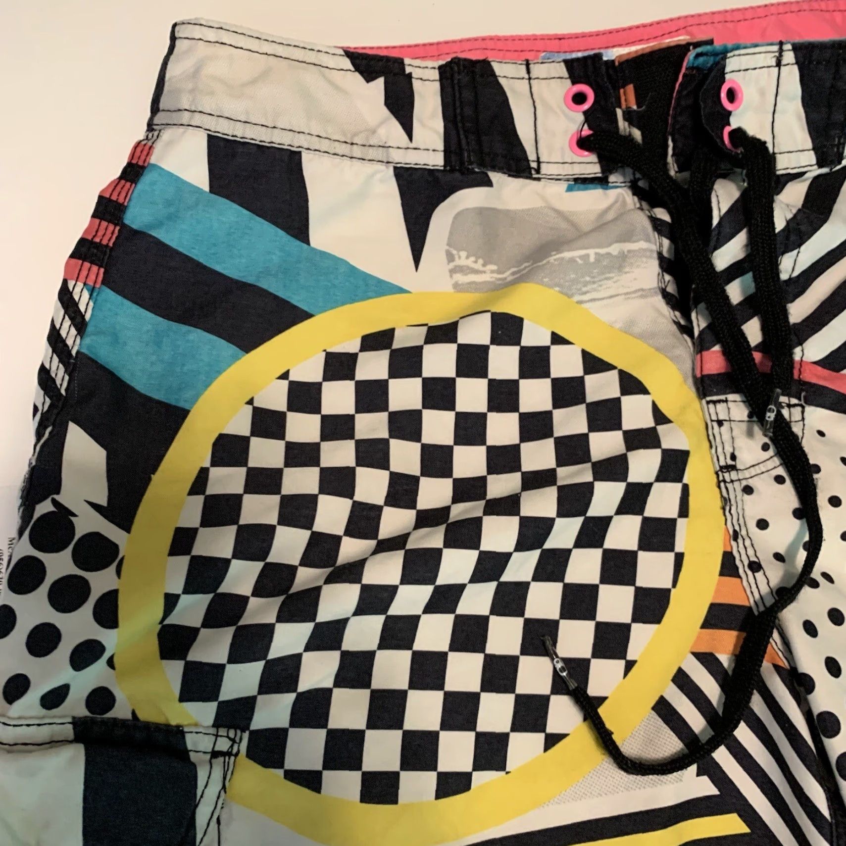 Ocean Pacific Ocean Pacific Mens Aloha Colorful Board Shorts Unlined 30 in 30 White? Size US 30 / EU 46 - 7 Thumbnail