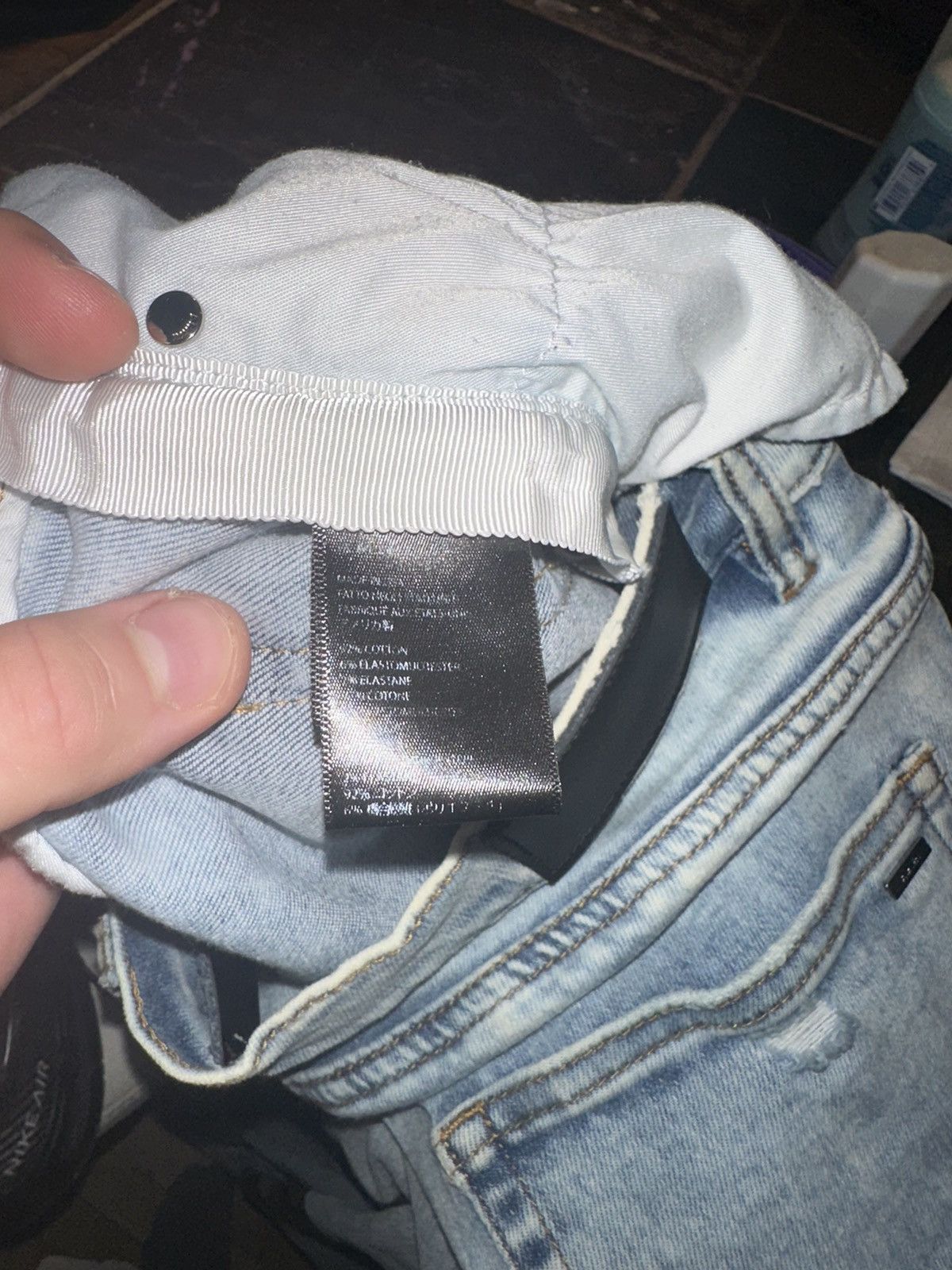 Amiri AMIRI PLAYBOY DENIM sz 36 Size US 36 / EU 52 - 6 Thumbnail