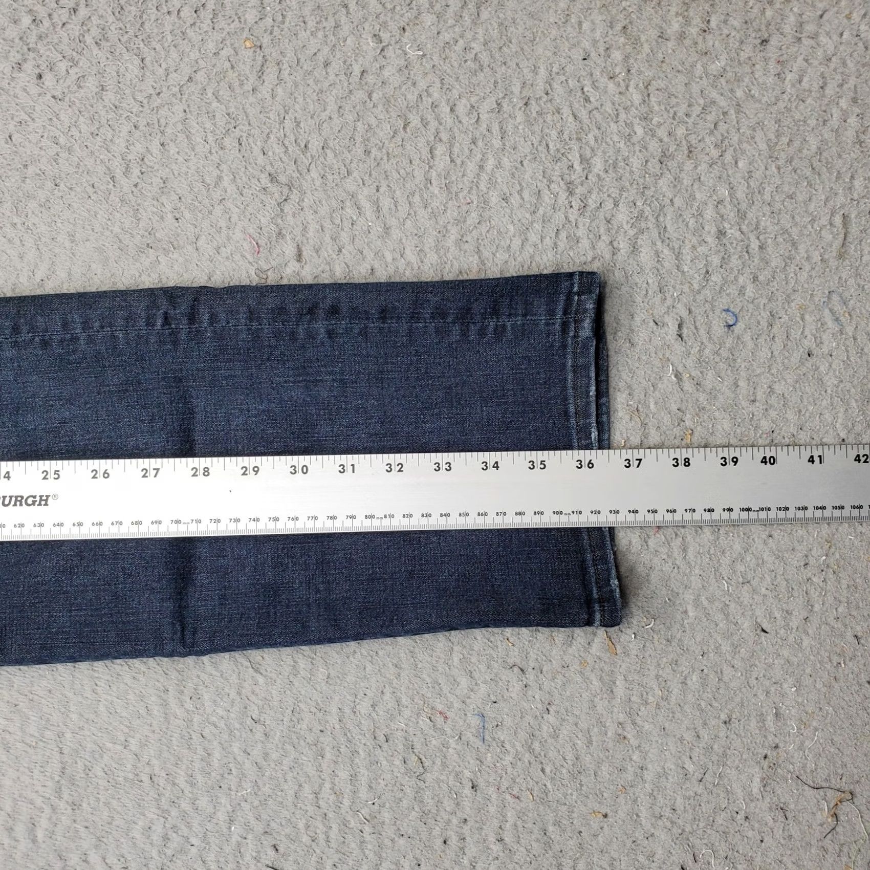 American Eagle Outfitters American Eagle Outfitters Jeans Mens 28/30 Blue Denim Straight Leg 5-Pocket Regular Waist 14.5" Inseam 28.75" CW Size US 28 / EU 44 - 3 Thumbnail