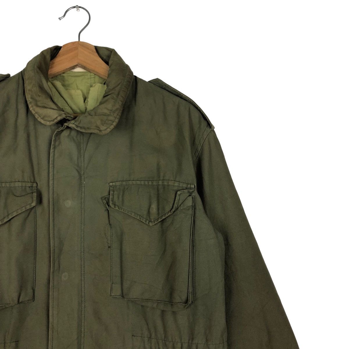 Vintage 🔥Vintage Cargo Jacket Multi Pockets Military Jacket USA Size US M / EU 48-50 / 2 - 5 Thumbnail