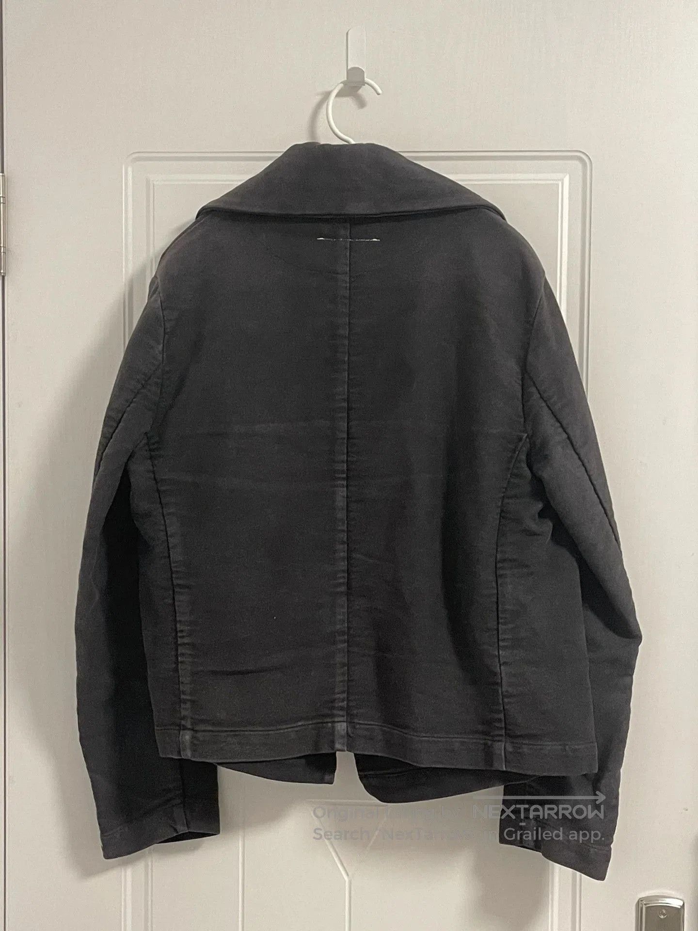 Maison Martin Margiela Navy Collar Jacket.