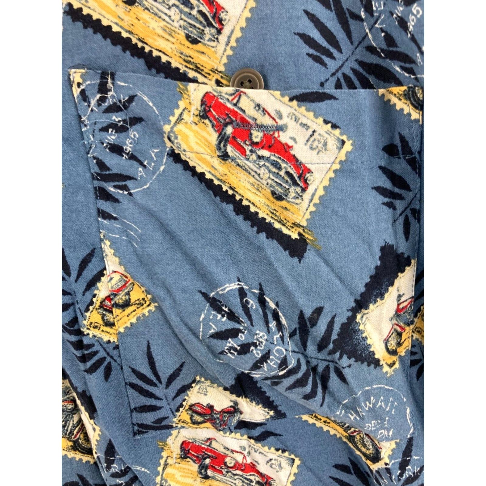 Vintage Munsingwear Shirt Mens XLT Aloha Button Up Cars Motorcycles All Over Beach Hawaiian Theme Collared Spread Short Sleeve Button-Up Men Size US XL / EU 56 / 4 - 4 Thumbnail