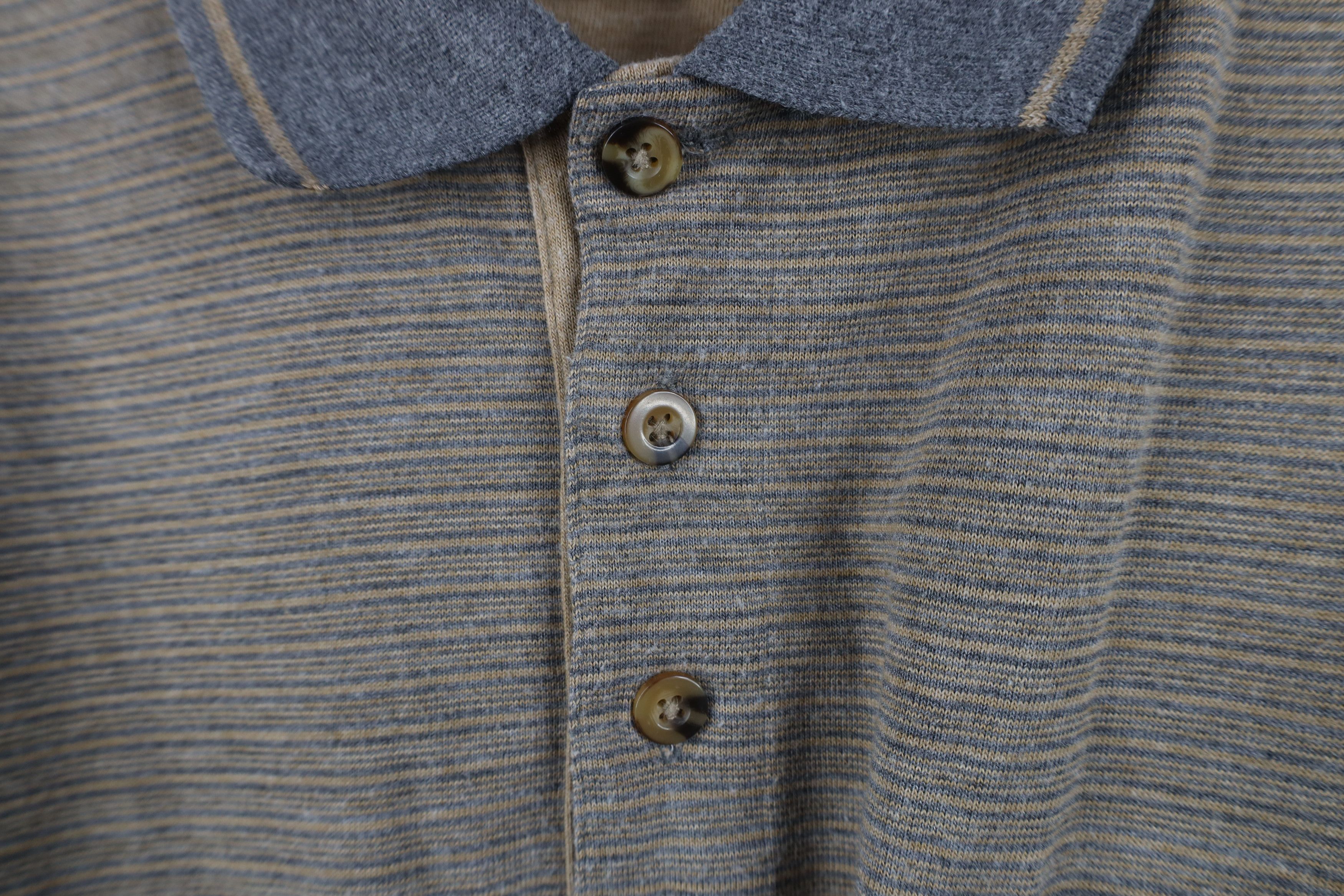 Vintage Vintage 90s Streetwear Knit Long Sleeve Rugby Polo Shirt Size US M / EU 48-50 / 2 - 6 Thumbnail