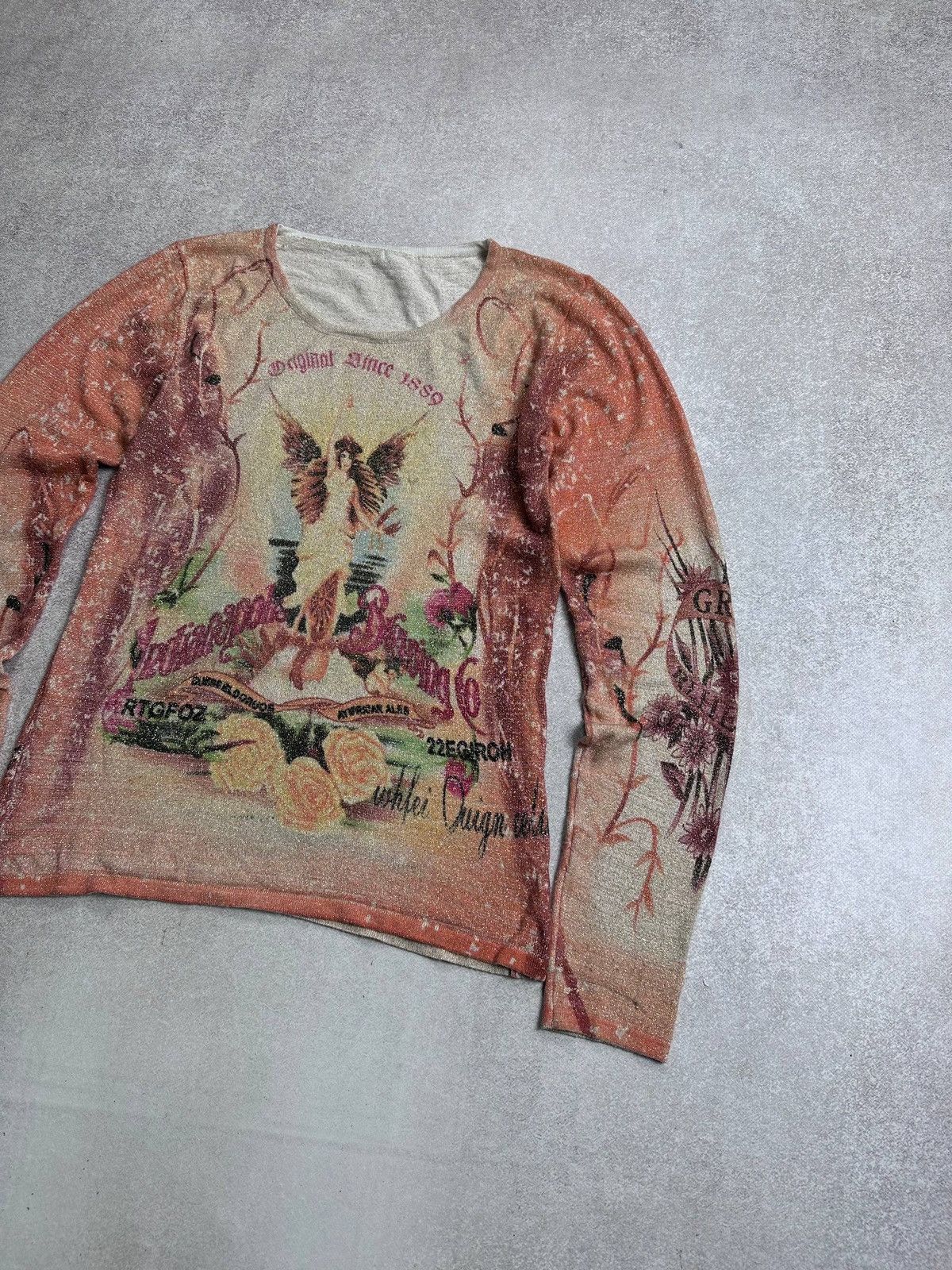 Vintage Vintage JPG Gean Paul Gaultier Style Y2K Skinny Shirt M Size M / US 6-8 / IT 42-44 - 2 Thumbnail