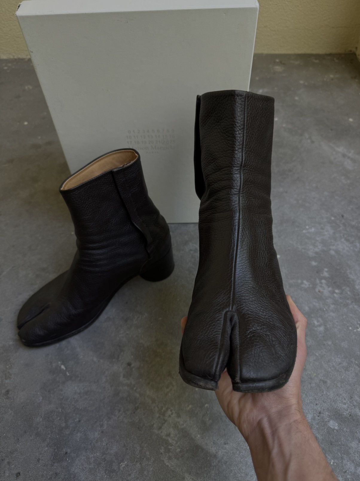 Maison Margiela Maison Margiela FW19 Tabi Ankle Boots 60mm Size US 9 / EU 42 - 18 Thumbnail