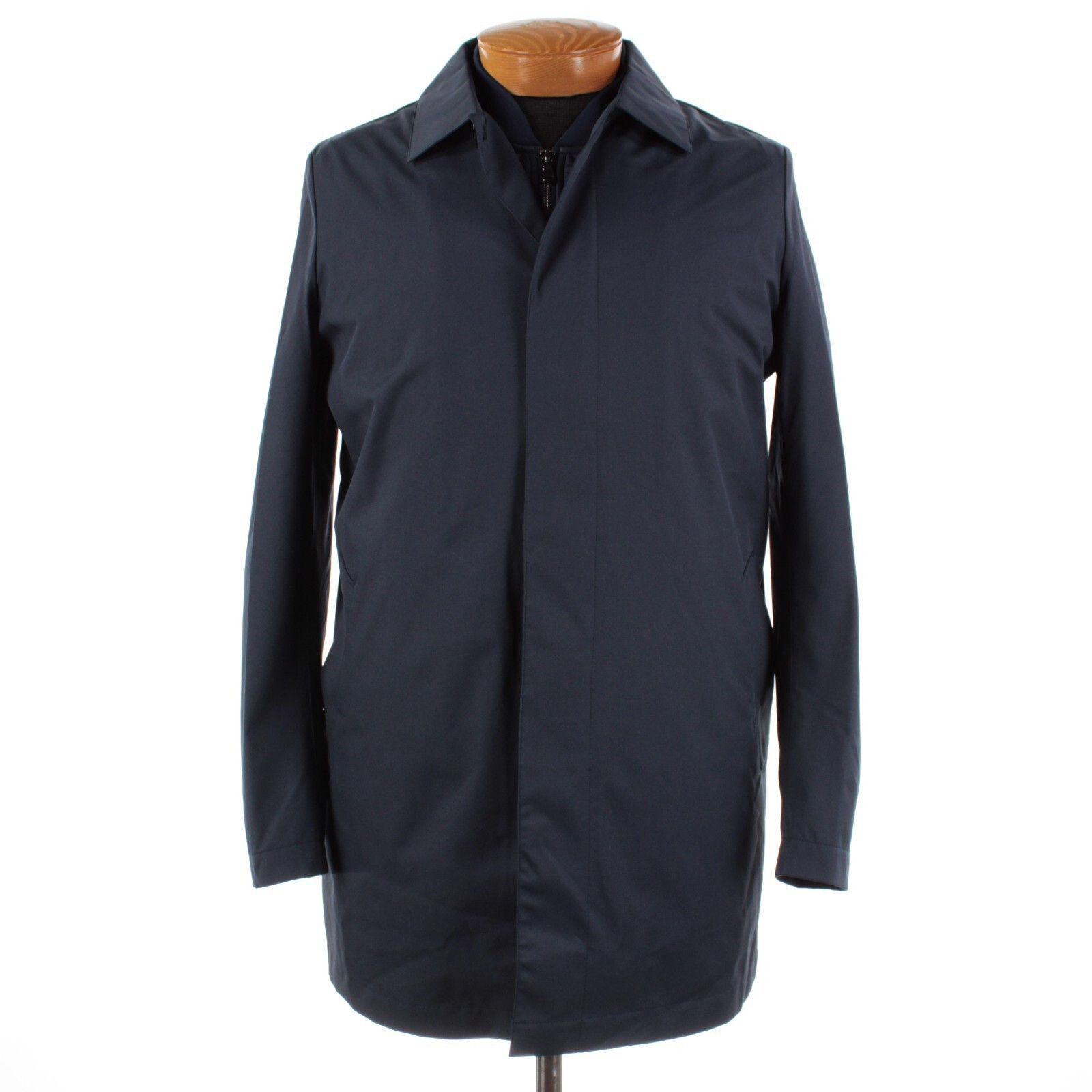 Zanella Zanella Jacket Size M US In Blue Polyester Size US M / EU 48-50 / 2 - 1 Thumbnail