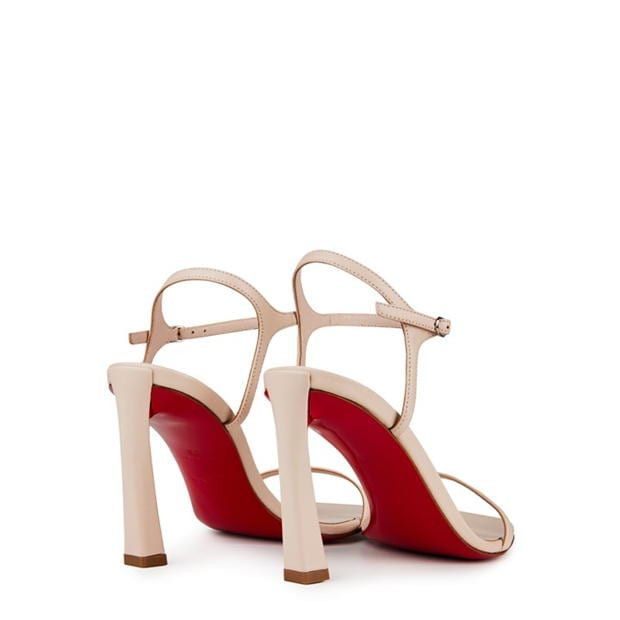 Christian Louboutin Condora 80mm Leather Sandals Size US 10 / IT 40 - 5 Thumbnail