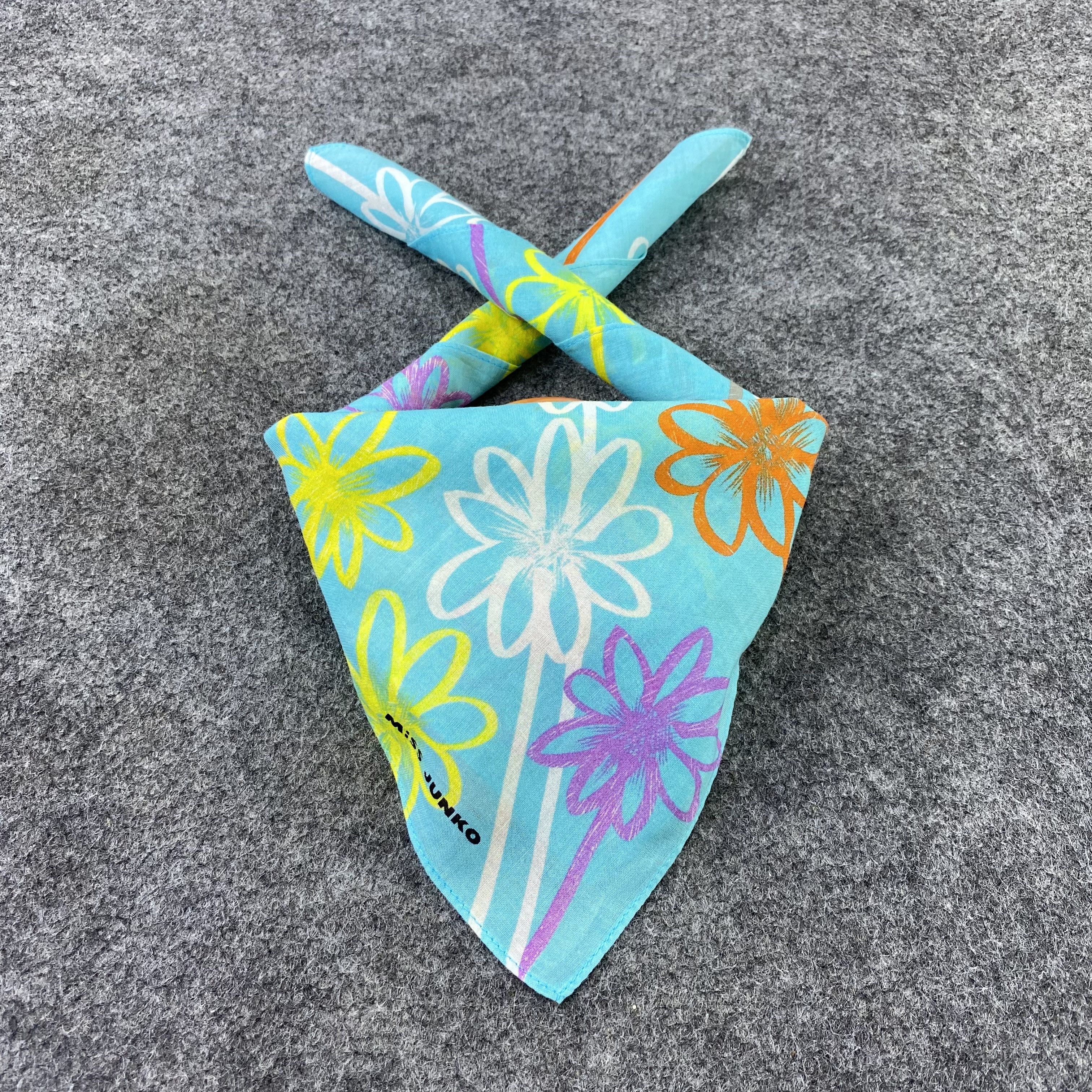 Japanese Brand M:ss. Junko Handkerchief / Bandana / Neckerchief -B854 Size ONE SIZE - 2 Thumbnail