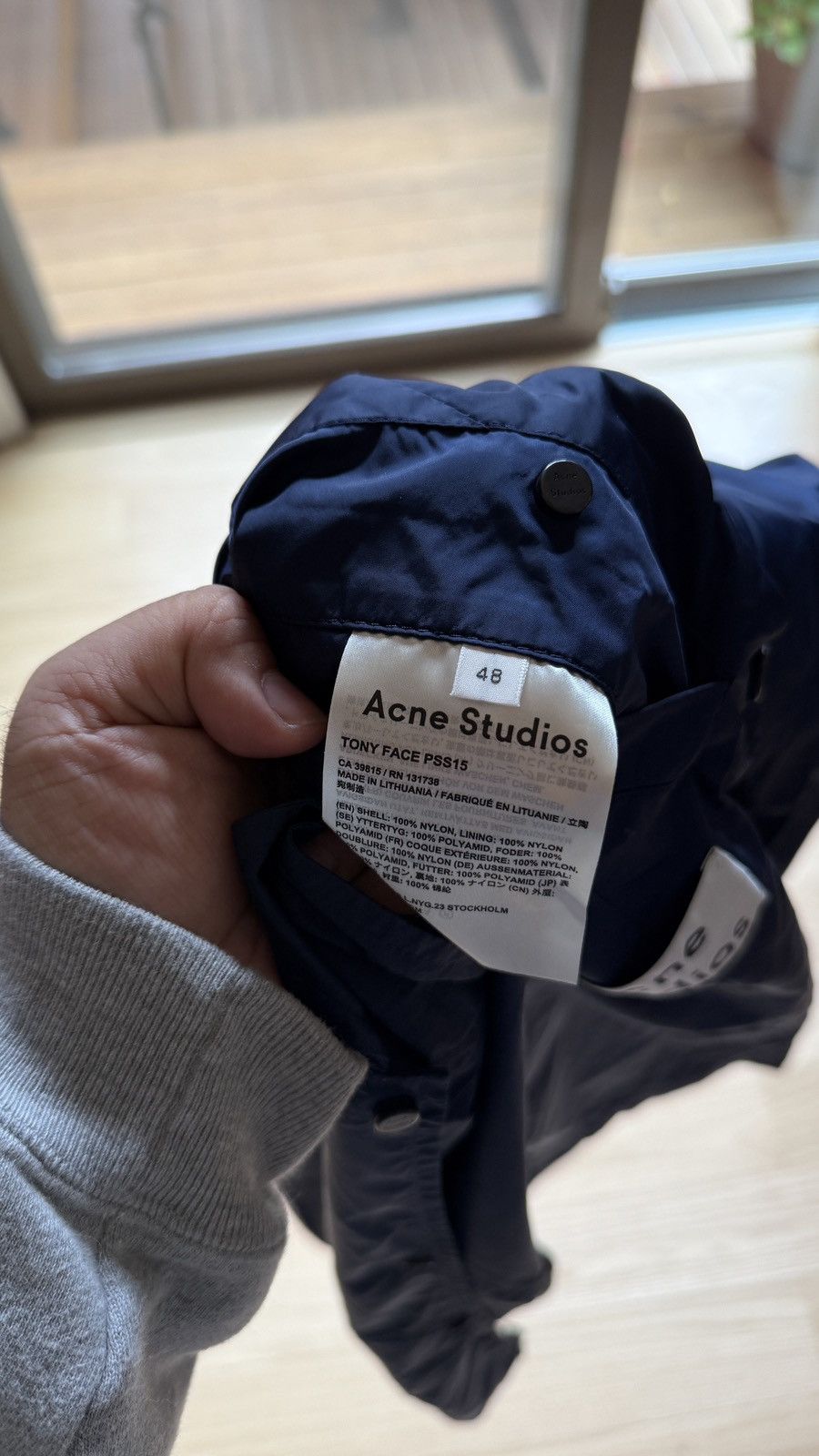 Acne Studios Size 48 Acne Studios light jacket Size US M / EU 48-50 / 2 - 3 Thumbnail