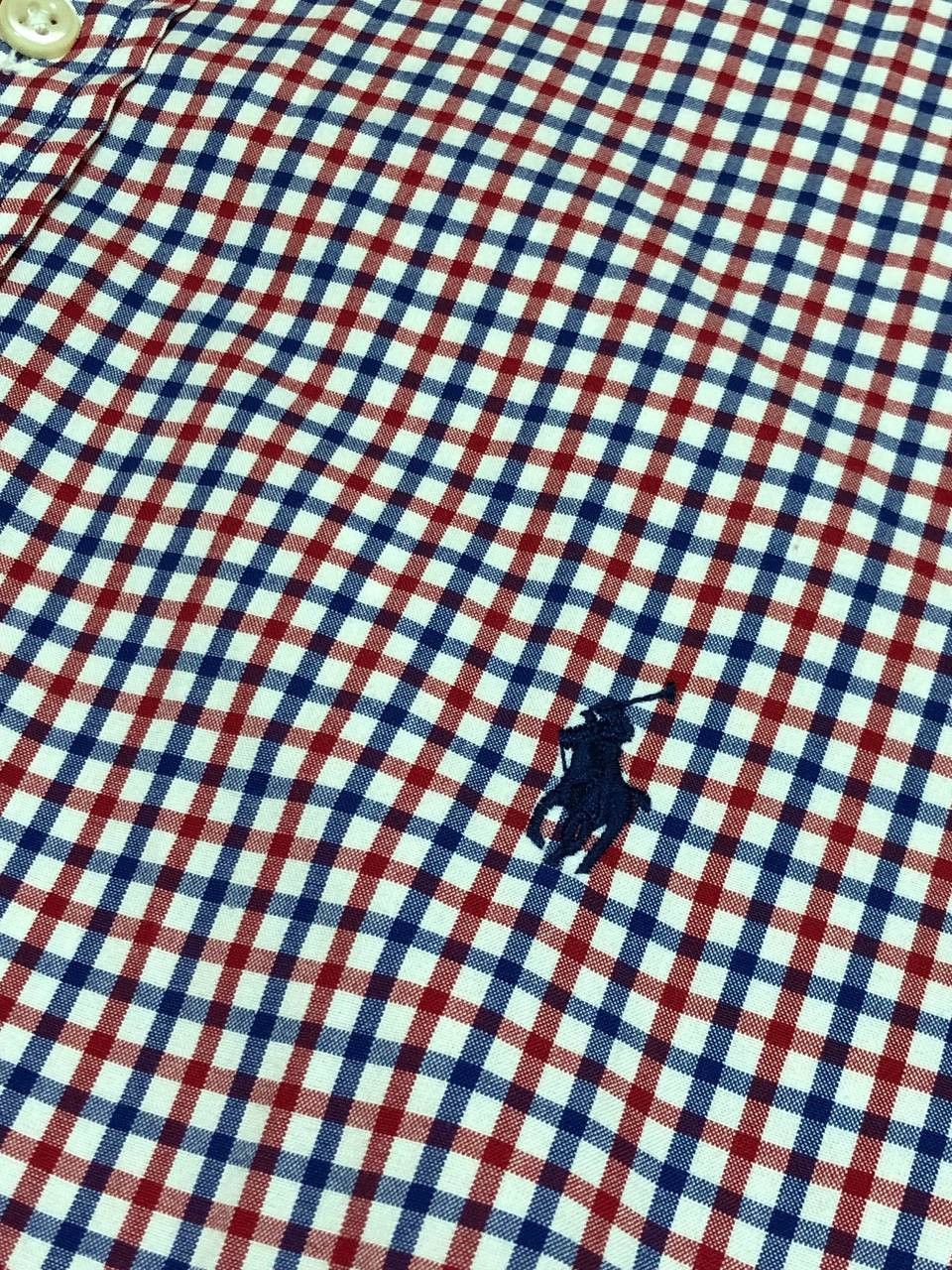 Polo Ralph Lauren Vintage Polo Ralph Lauren Checkered Button Up Shirt Size XL Size US XL / EU 56 / 4 - 6 Thumbnail