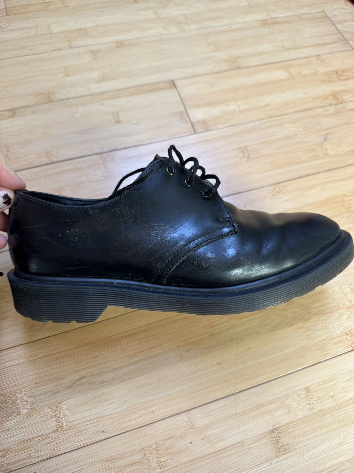 Dr. Martens Doc Martin 1461 Boanil Brush All Black Derby Size US 8 / EU 41 - 4 Thumbnail
