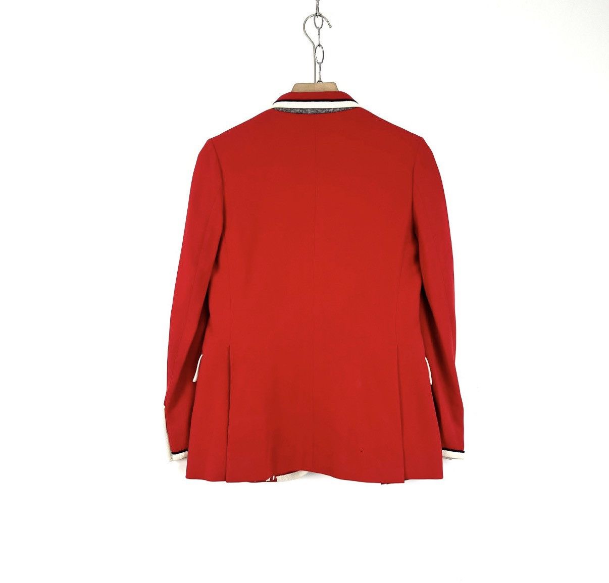Gucci Gucci / Red Suit Jacket with Metal Buckle K12 Size S / US 4 / IT 40 - 2 Thumbnail