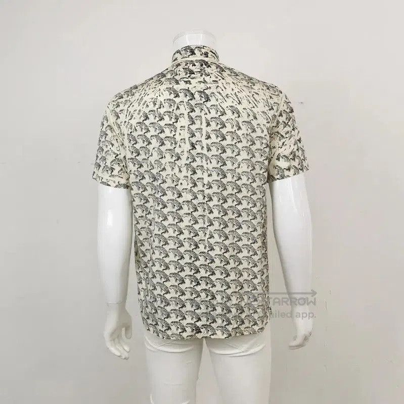 Prada Prada Logo Print Short Sleeve Shirt. Size US M / EU 48-50 / 2 - 2 Thumbnail