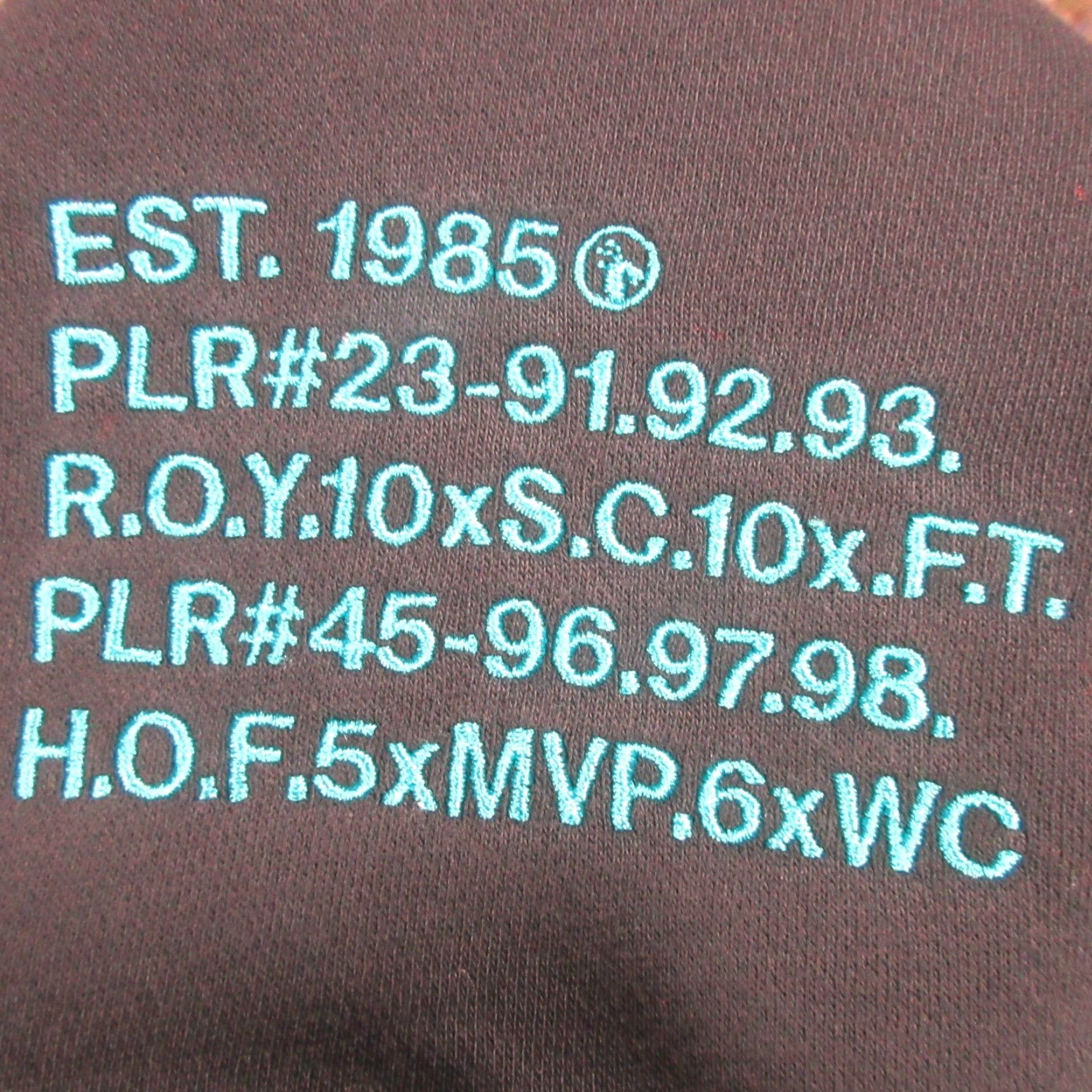 Jordan Brand VINTAGE Air Jordan Hoodie Mens XL Black Hooded Sweatshirt Jumpman Graphic Print Zip Closure Pockets Logo Fleece Size US XL / EU 56 / 4 - 4 Thumbnail