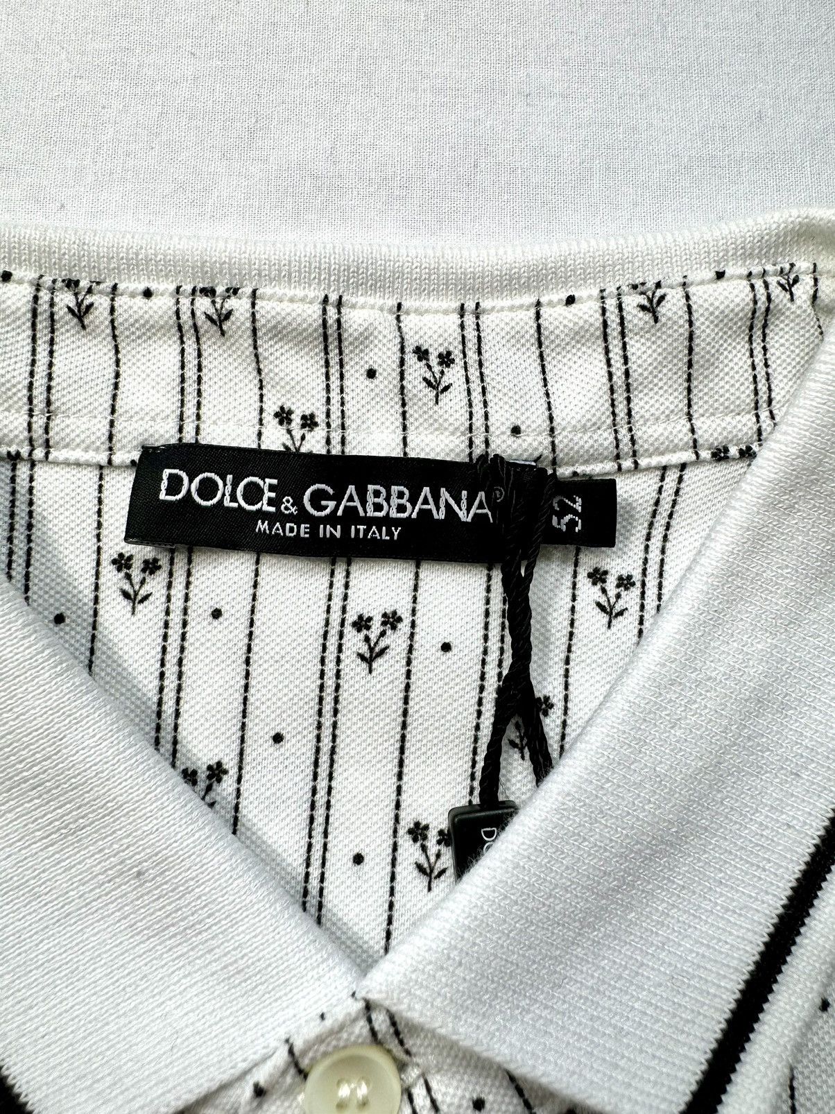 Dolce & Gabbana Dolce & Gabbana Men’s Guns Polo A/W 16 Runway Piece IT 52 Size US XL / EU 56 / 4 - 11 Thumbnail