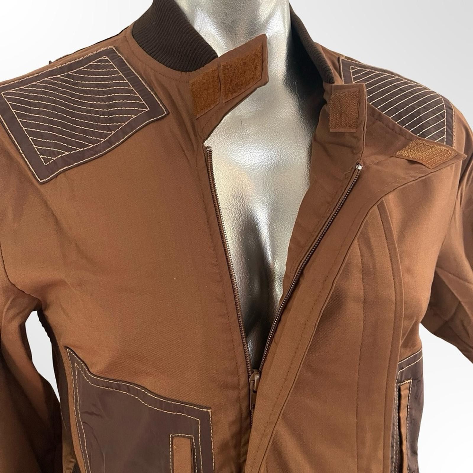 NBDN Nobrandedon Men's Brown Lightweight Utility Jumpsuit in XL NWOT Size US 36 / EU 52 - 7 Thumbnail