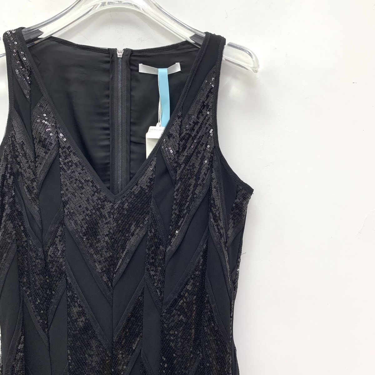 Hugo Boss Boss Black Irregular Pattern Sequin Design Dress K26WX Size XS / US 0-2 / IT 36-38 - 3 Thumbnail