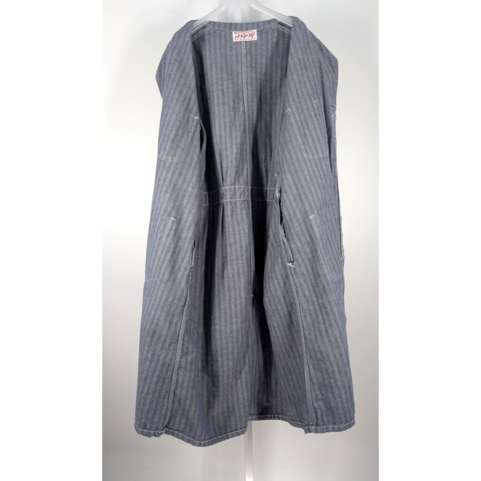 Denime VINTAGE Universal Overall Co Chicago Stone Cutter Jacket Long Denim 60s 70s Workwear 46 Mens Size US S / EU 44-46 / 1 - 4 Thumbnail